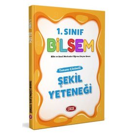 Data Yayınları 1. Sınıf Bilsem Tamamı Çözümlü Şekil Yeteneği