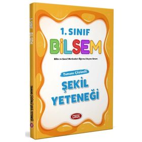 Data Yayınları 1. Sınıf Bilsem Tamamı Çözümlü Şekil Yeteneği