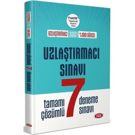 Data Yayınları 2018 Uzlaştırmacı Sınavına Hazırlık Tamamı Çözümlü 7 Deneme