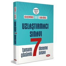 Data Yayınları 2018 Uzlaştırmacı Sınavına Hazırlık Tamamı Çözümlü 7 Deneme