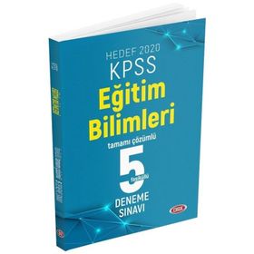 Data Yayınları 2020 KPSS Eğitim Bilimleri Tamamı Çözümlü 5 Deneme