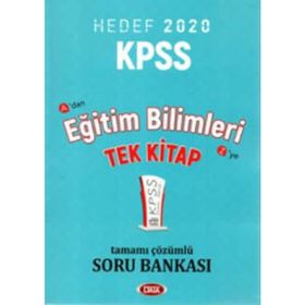 Data Yayınları 2020 KPSS Eğitim Bilimleri Tamamı Çözümlü 5 Deneme