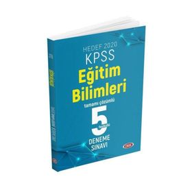 Data Yayınları 2020 KPSS Eğitim Bilimleri Tamamı Çözümlü 5 Deneme