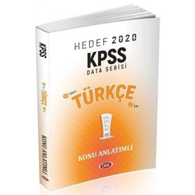 Data Yayınları 2020 KPSS Türkçe Konu Anlatımlı