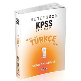 Data Yayınları 2020 KPSS Türkçe Konu Anlatımlı