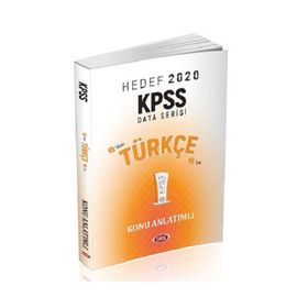 Data Yayınları 2020 KPSS Türkçe Konu Anlatımlı