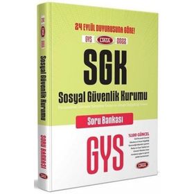 Data Yayınları 2022 GYS SGK Soru Bankası