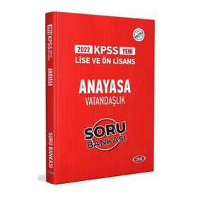Data Yayınları 2022 Kpss Lise Ön Lisans Anayasa Vatandaşlık Soru Bankası