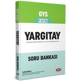 Data Yayınları 2023 GYS Yargıtay Soru Bankası