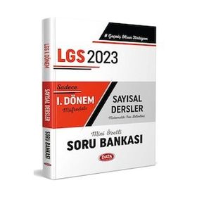 Data Yayınları 2023 LGS 1. Dönem Sayısal Soru Bankası