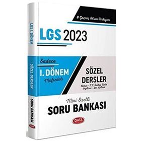 Data Yayınları 2023 LGS 1. Dönem Sözel Soru Bankası