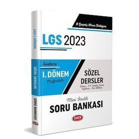 Data Yayınları 2023 LGS 1. Dönem Sözel Soru Bankası