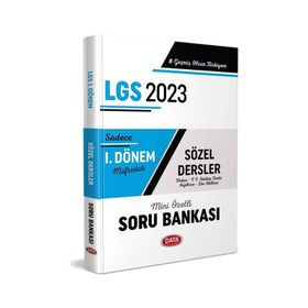 Data Yayınları 2023 LGS 1. Dönem Sözel Soru Bankası