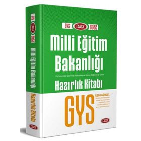 Data Yayınları - 2023 Milli Eğitim Bakanlığı GYS Hazırlık Kitabı