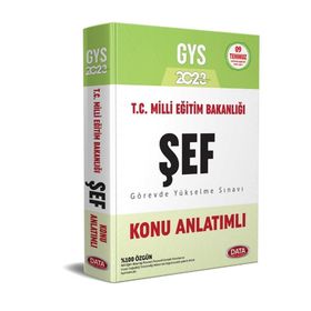 Data Yayınları - 2023 Milli Eğitim Bakanlığı GYS Hazırlık Kitabı