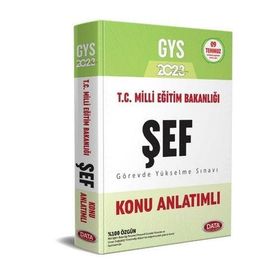 Data Yayınları - 2023 Milli Eğitim Bakanlığı GYS Hazırlık Kitabı