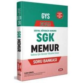 Data Yayınları 2023 SGK Memur Soru Bankası