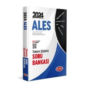 Data Yayınları 2024 ALES Tamamı Çözümlü Soru Bankası
