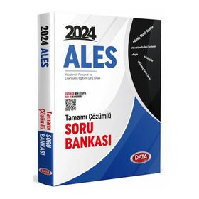 Data Yayınları 2024 ALES Tamamı Çözümlü Soru Bankası