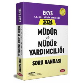 Data Yayınları 2024 Ekys Müdür ve Müdür Yardımcısı Soru Bankası