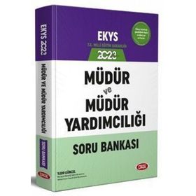 Data Yayınları 2024 Ekys Müdür ve Müdür Yardımcısı Soru Bankası