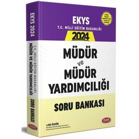 Data Yayınları 2024 Ekys Müdür ve Müdür Yardımcısı Soru Bankası