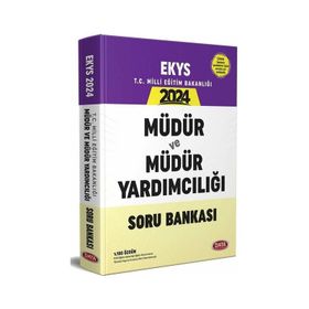 Data Yayınları 2024 Ekys Müdür ve Müdür Yardımcısı Soru Bankası