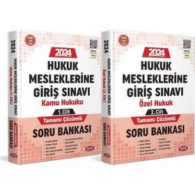 Data Yayınları - 2024 GYS Adalet Bakanlığı Hukuk Mesleklerine Giriş Sınavı Soru Bankası 1-2 Cilt