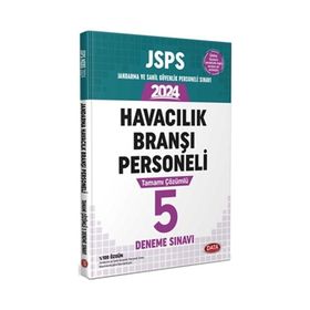Data Yayınları 2024 JSPS Jandarma ve Sahil Güvenlik Havacılık Branşı Personeli Sınavı Tamamı Çözümlü 5 Deneme Sınavı