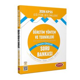 Data Yayinlari 2024 Kpss Egitim Bilimleri Öğretim Yontem ve Teknikleri Tamami Cozumlu Soru Bankasi