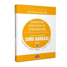 Data Yayinlari 2024 Kpss Egitim Bilimleri Öğretim Yontem ve Teknikleri Tamami Cozumlu Soru Bankasi