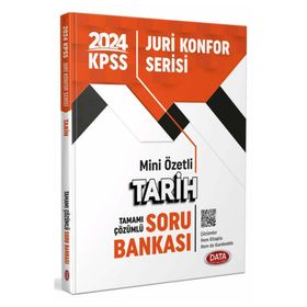 Data Yayınları 2024 KPSS Jüri Konfor Serisi Tarih Tamamı Çözümlü Soru Bankası