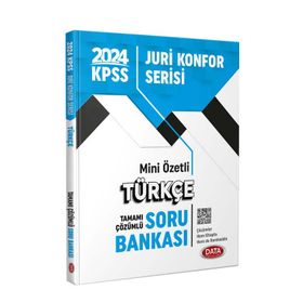 Data Yayınları 2024 KPSS Jüri Konfor Serisi Türkçe Soru Bankası