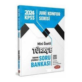 Data Yayınları 2024 KPSS Jüri Konfor Serisi Türkçe Soru Bankası
