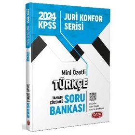 Data Yayınları 2024 KPSS Jüri Konfor Serisi Türkçe Soru Bankası