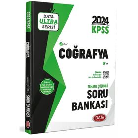 Data Yayınları 2024 KPSS Ultra Serisi Coğrafya Soru Bankası