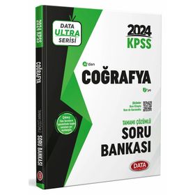 Data Yayınları 2024 KPSS Ultra Serisi Coğrafya Soru Bankası