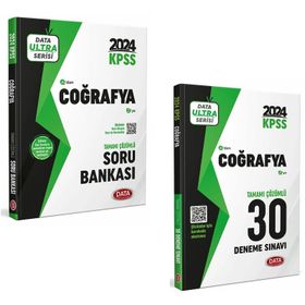 Data Yayınları 2024 KPSS Ultra Serisi Coğrafya Soru Bankası