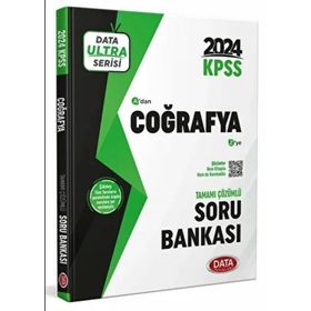 Data Yayınları 2024 KPSS Ultra Serisi Coğrafya Soru Bankası