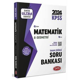 Data Yayınları 2024 KPSS Ultra Serisi Matematik Geometri Soru Bankası