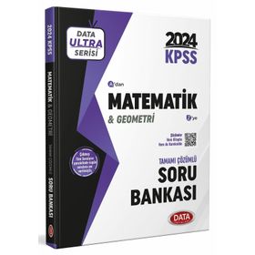 Data Yayınları 2024 KPSS Ultra Serisi Matematik Geometri Soru Bankası