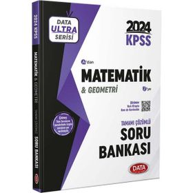 Data Yayınları 2024 KPSS Ultra Serisi Matematik Geometri Soru Bankası