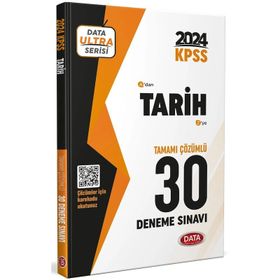 Data Yayınları 2024 KPSS Ultra Serisi Tarih 30 Deneme Sınavı