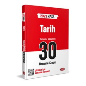 Data Yayınları 2024 KPSS Ultra Serisi Tarih 30 Deneme Sınavı