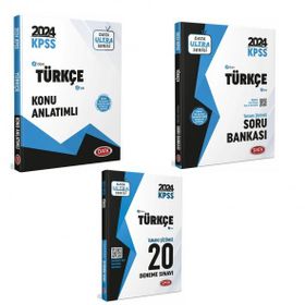 Data Yayınları 2024 KPSS Ultra Serisi Türkçe 20 Deneme Sınavı
