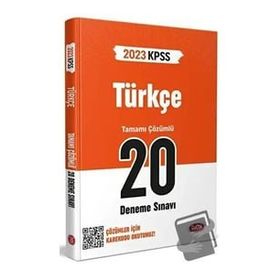 Data Yayınları 2024 KPSS Ultra Serisi Türkçe 20 Deneme Sınavı