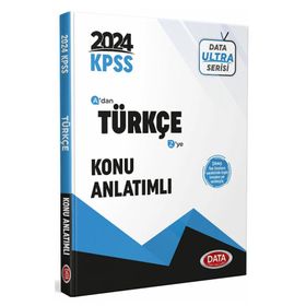 Data Yayınları 2024 KPSS Ultra Serisi Türkçe Konu Anlatımlı