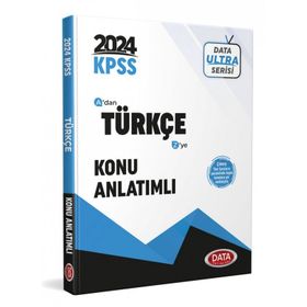 Data Yayınları 2024 KPSS Ultra Serisi Türkçe Konu Anlatımlı