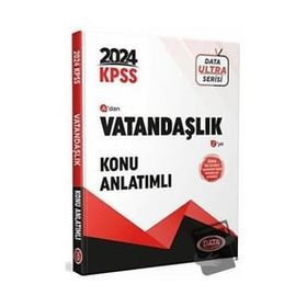 Data Yayınları 2024 KPSS Ultra Serisi Vatandaşlık Konu Anlatımlı