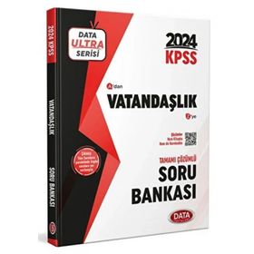 Data Yayınları 2024 KPSS Ultra Serisi Vatandaşlık Soru Bankası